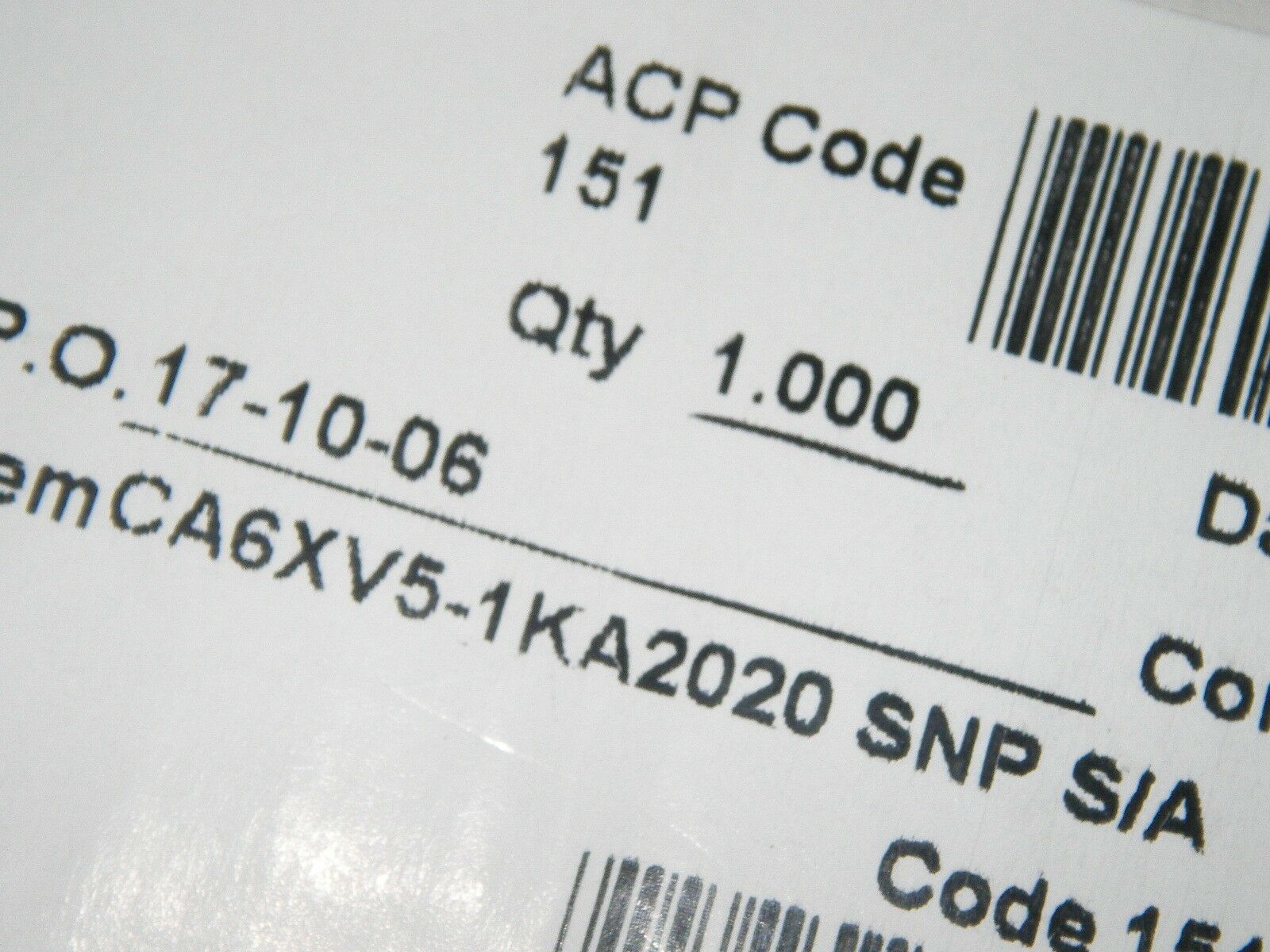 20PCS-ACP CA6XV5-1KA 1K TYPE-A Horizontal Trimmer Potentiometer 6mm