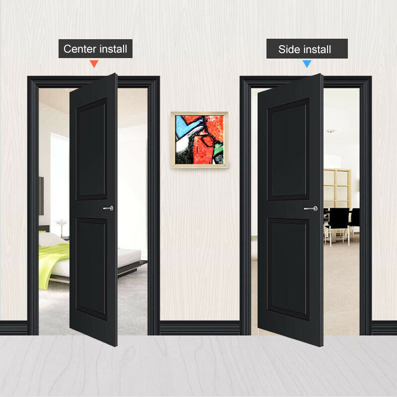360Â° Rotating Door Stainless Steel Heavy Duty Pivot Hidden Up & Down Door Hinges