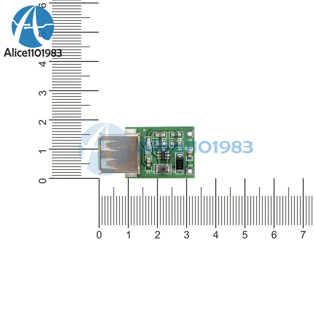 DC-DC 0.9V-5V to 5V 600MA Step-Up Booster USB Mobile Power Supply Module