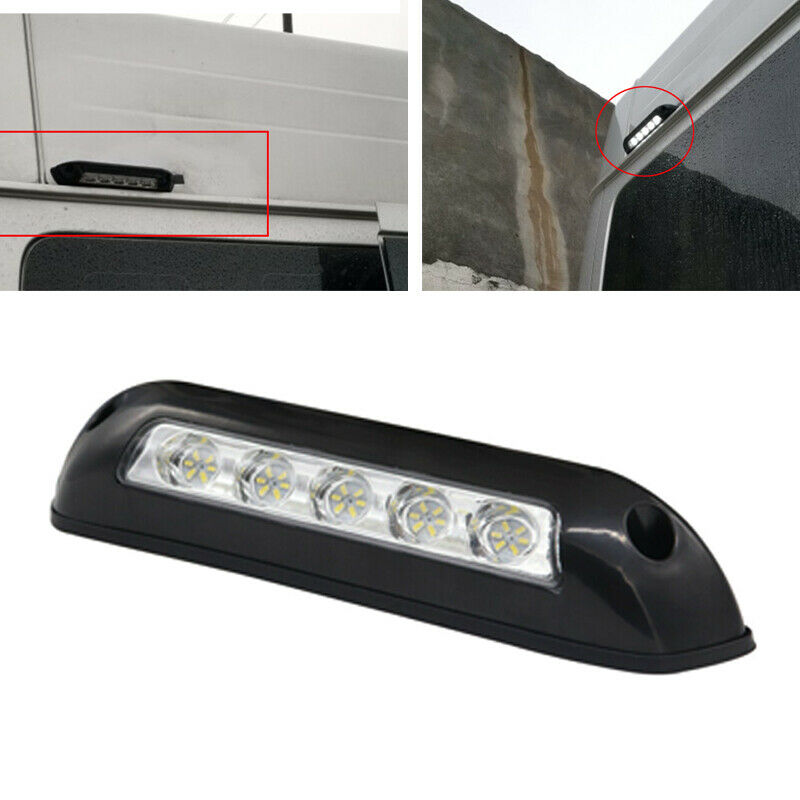 Car RV Marine Roof Dome Lamp Ceiling Lighting 12V White 5 LED Spotlights Lamp