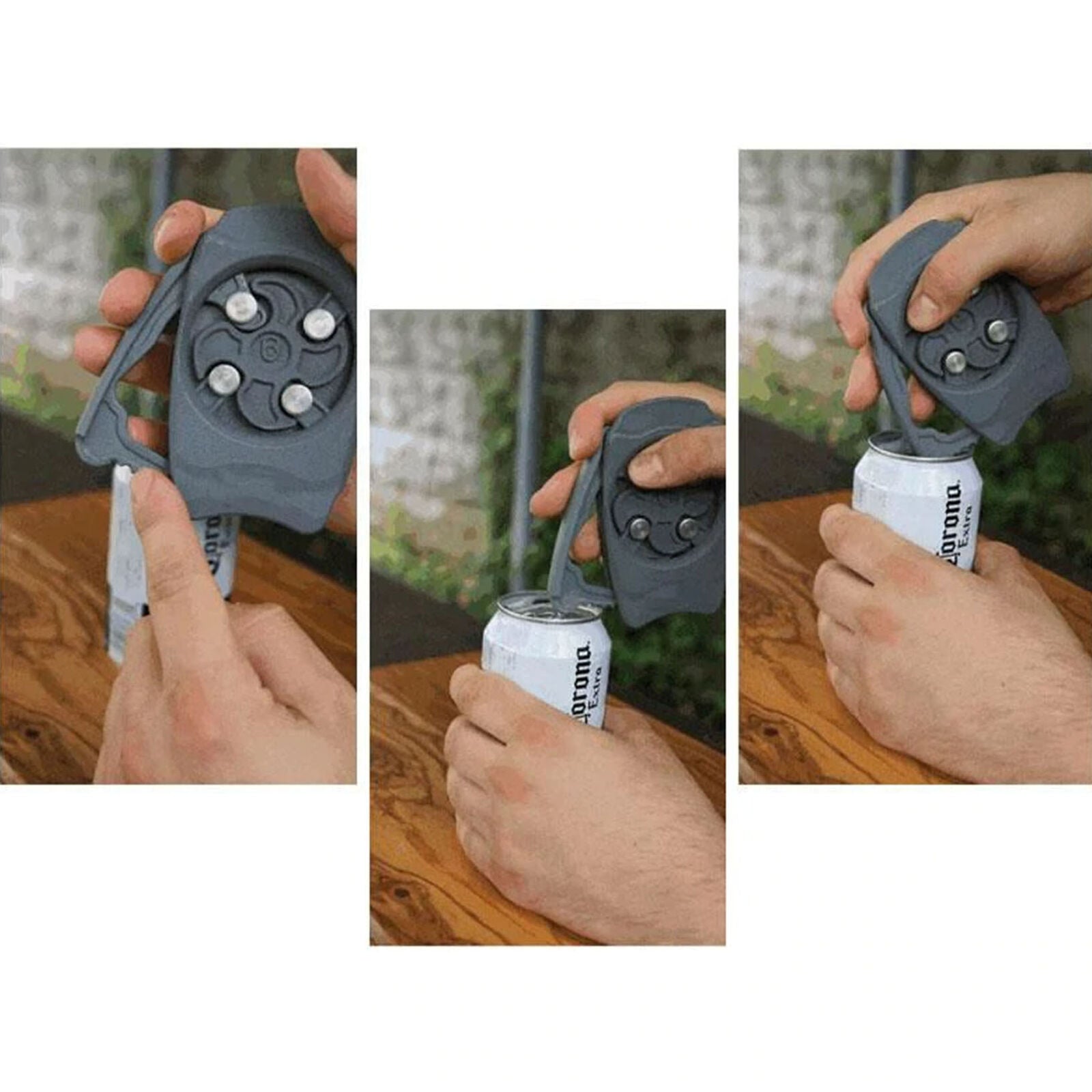Can Opener Portable Manual Smooth Edge Safety Easy Can Opener