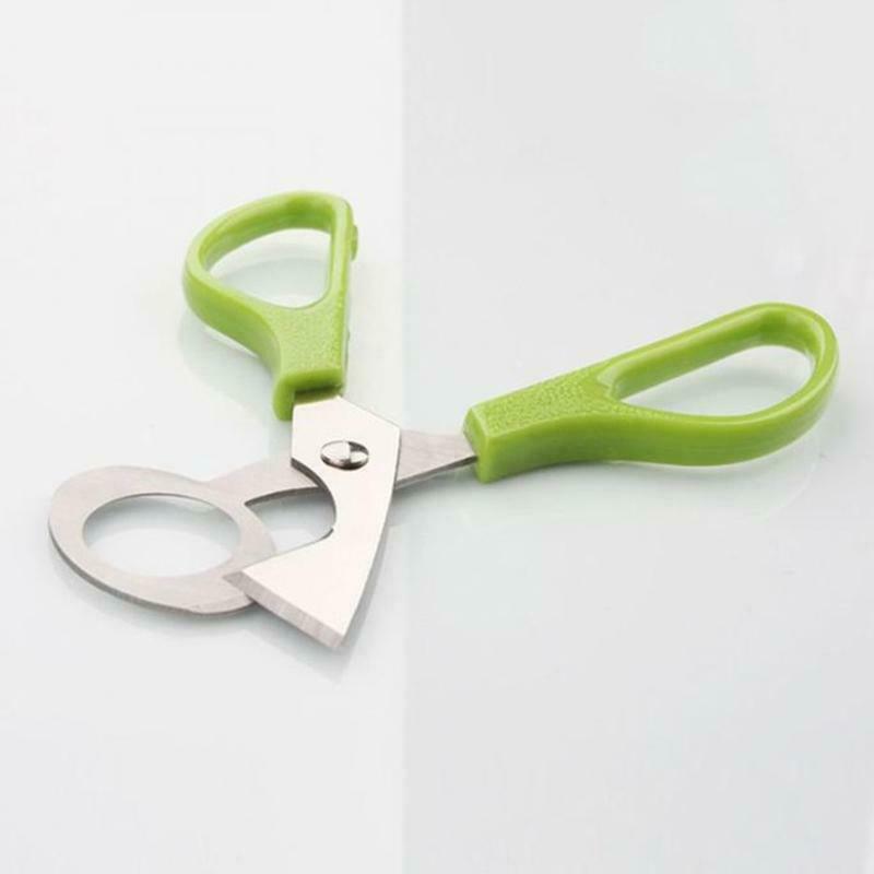 Handhold Quail Bird Egg Scissors Stainless Steel Egg Cutter Home Kitchen Cooking