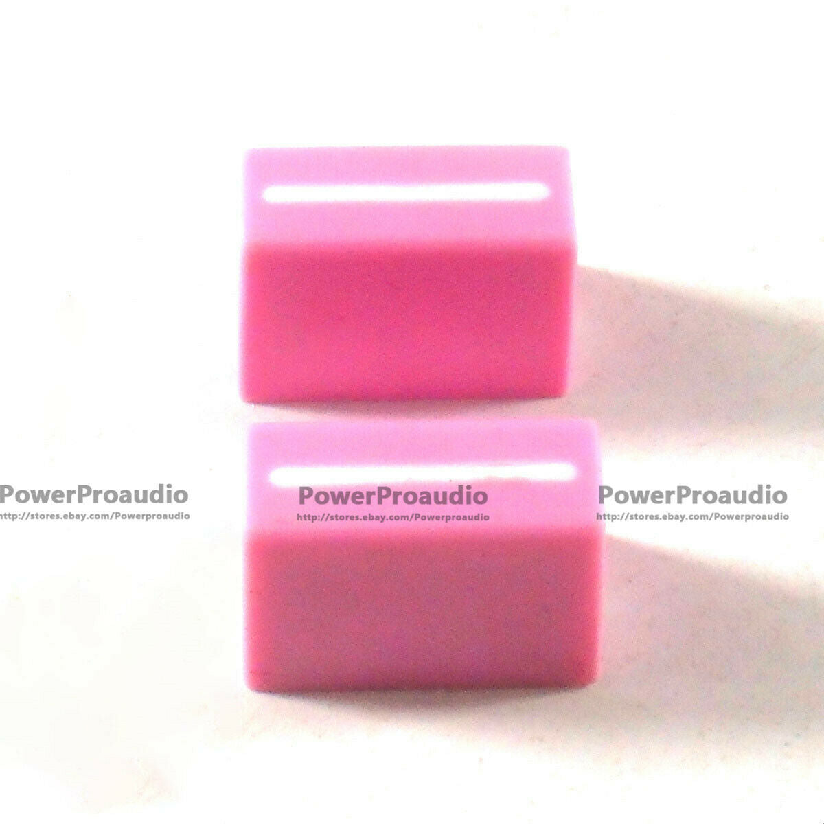 20x Fader Cap Straight Slide Potentiometer Cap For RANE TTM-54 56 57 61 68 Pink
