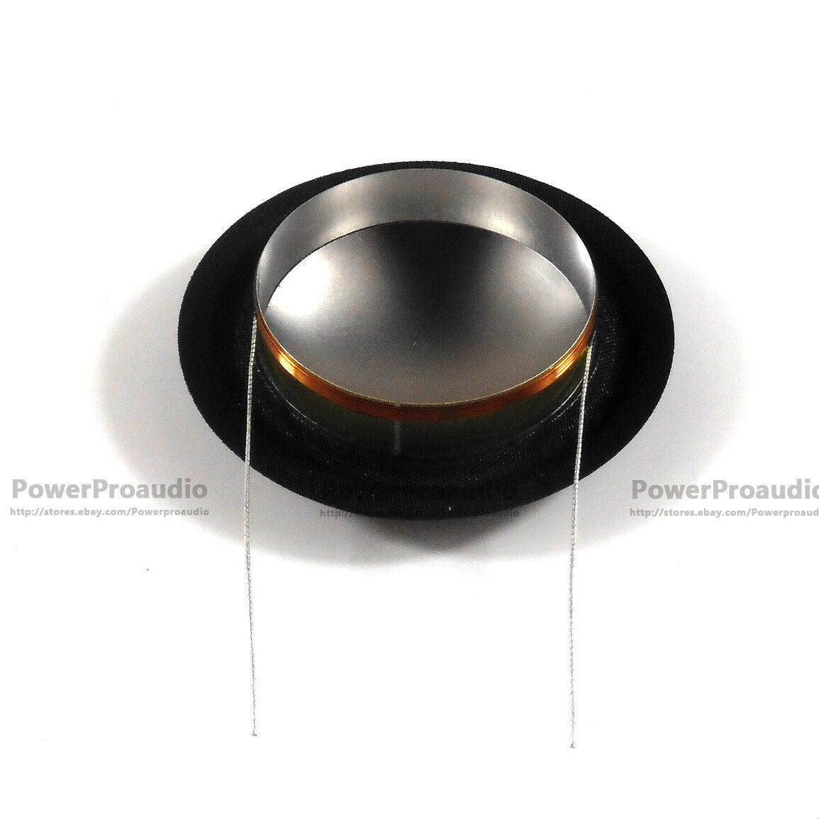 2PCS  25.4mm 25.5mm (1") silk+ Titanium Dome Tweeters ASV voice coil Round Wire