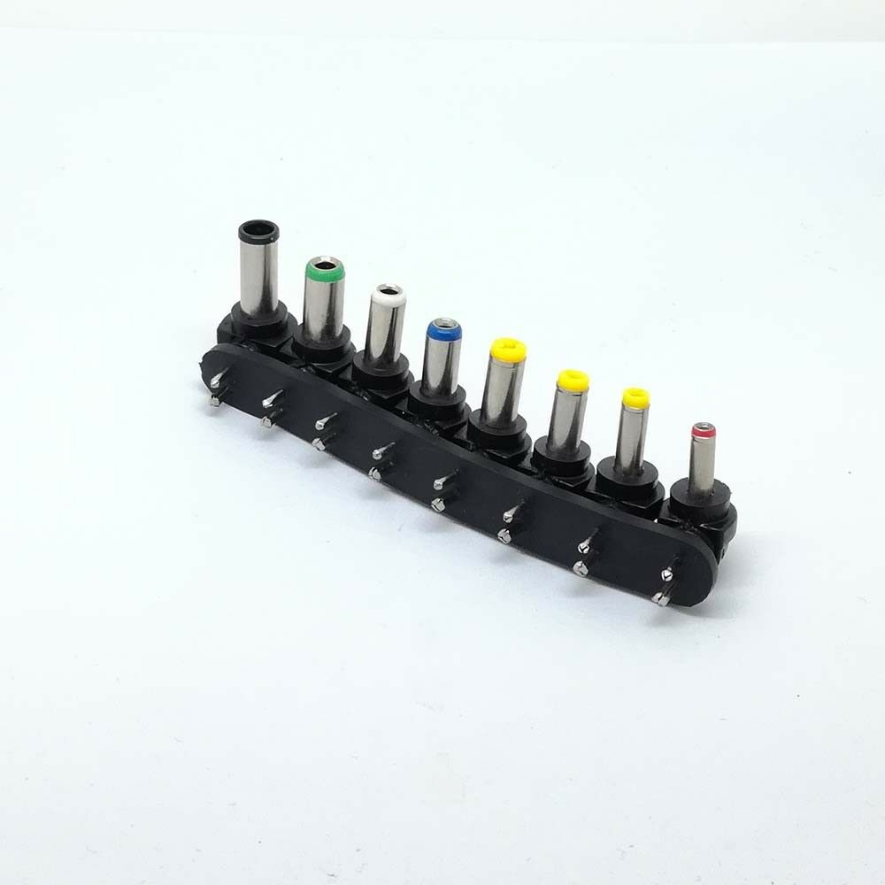 8Pcs Universal 2Pin Plug Charger Tip AC/DC Power Adapter for Notebook Laptop New