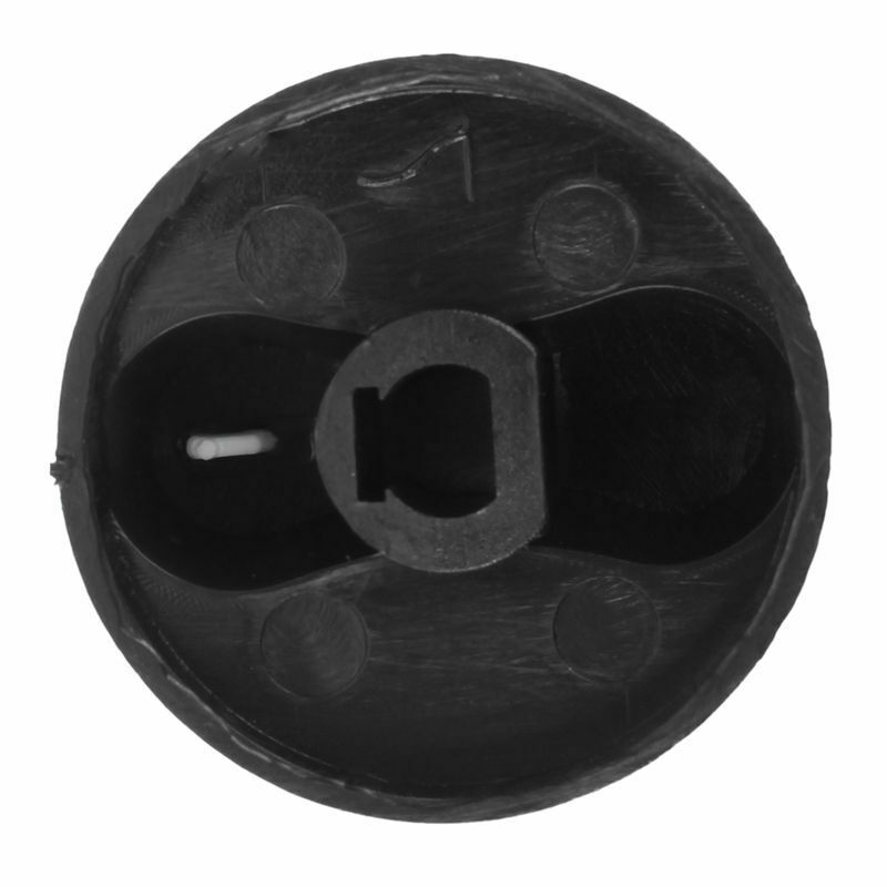 Plastic kitchen gas stove stove oven control rotary knob black L2M1M1
