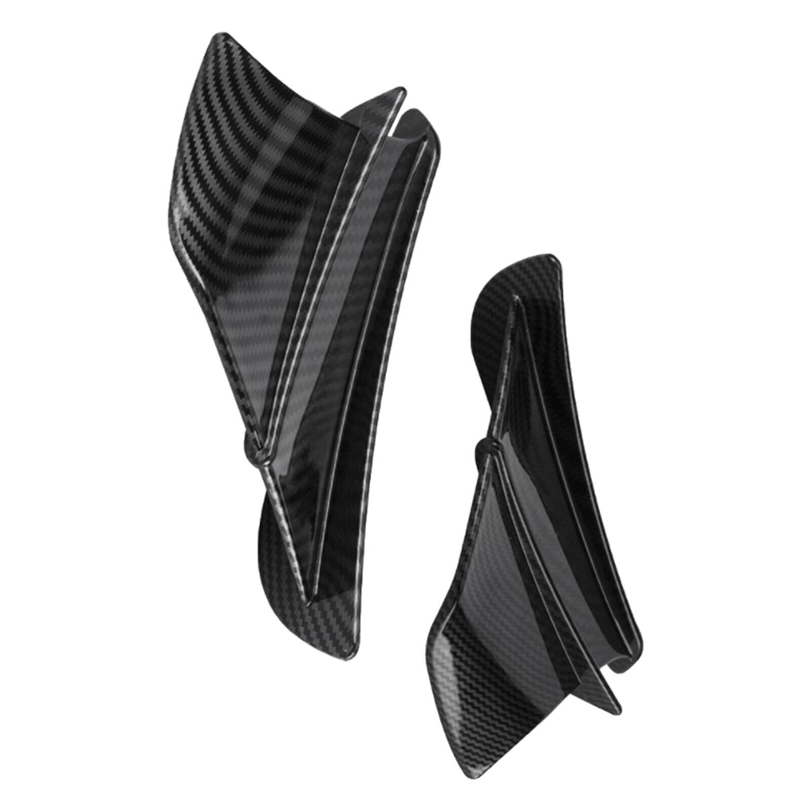 Motorcycle Gloss Fixed Wind Wing Winglets Aerodynamic Wing Kit Accessories