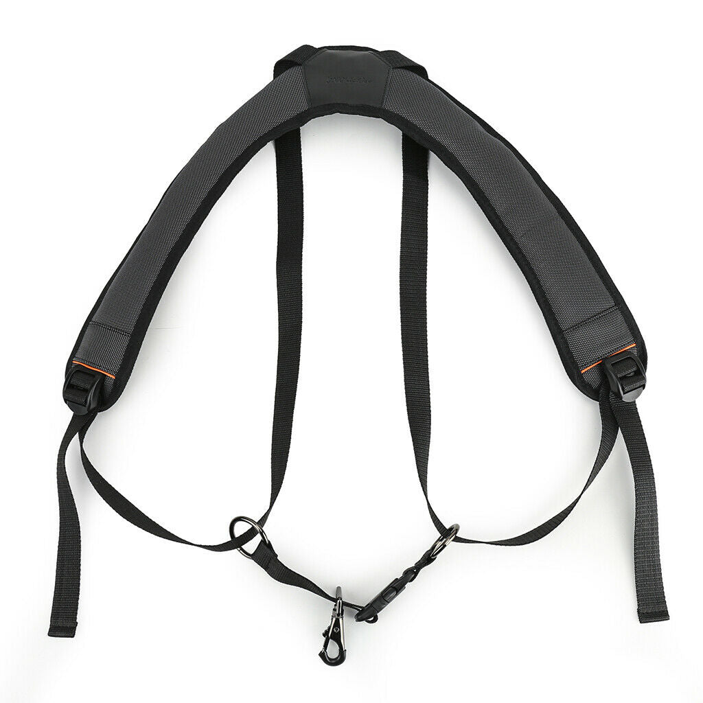 Adjustable Saxophone Sax Oxford Cloth Cotton Padded Neck Shoulder Strap