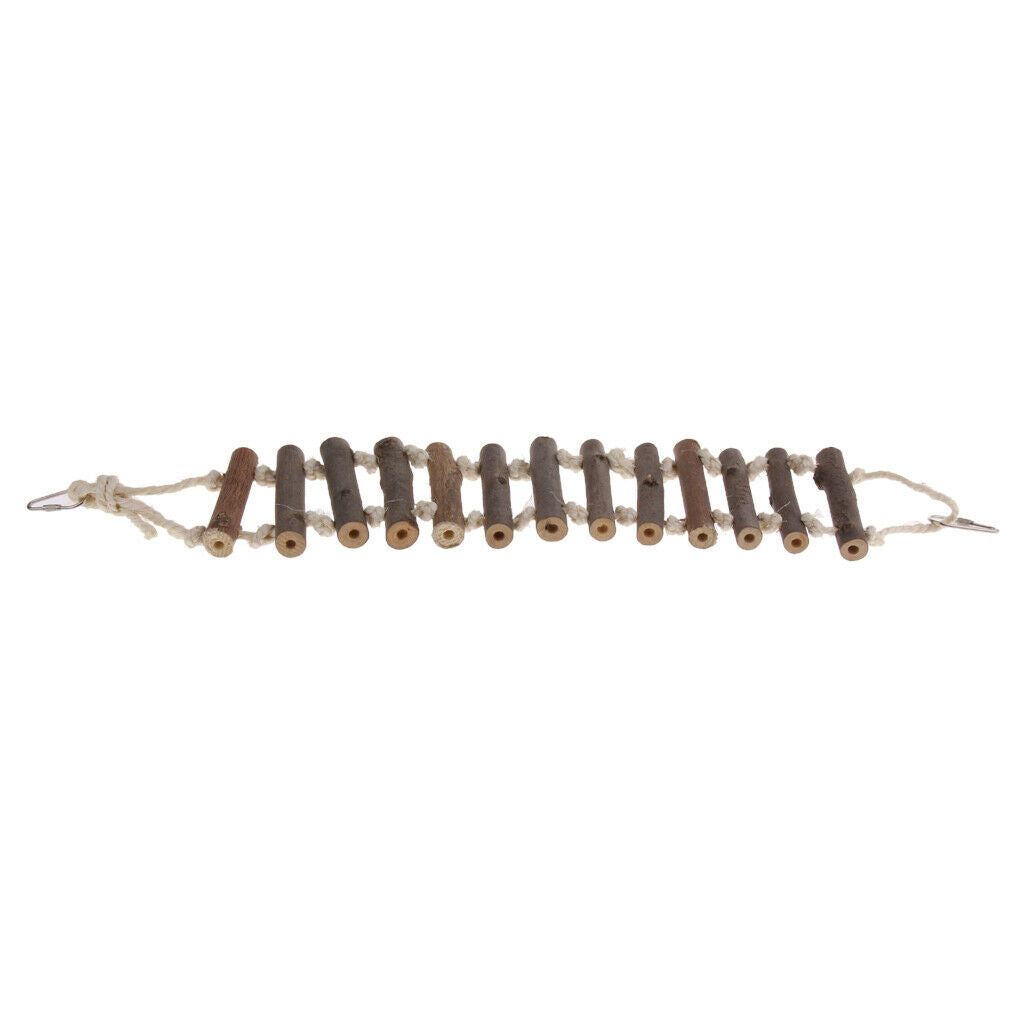 Bird Toys Parrot Ladder Swing Trainning Bridge for Parrots African Grey