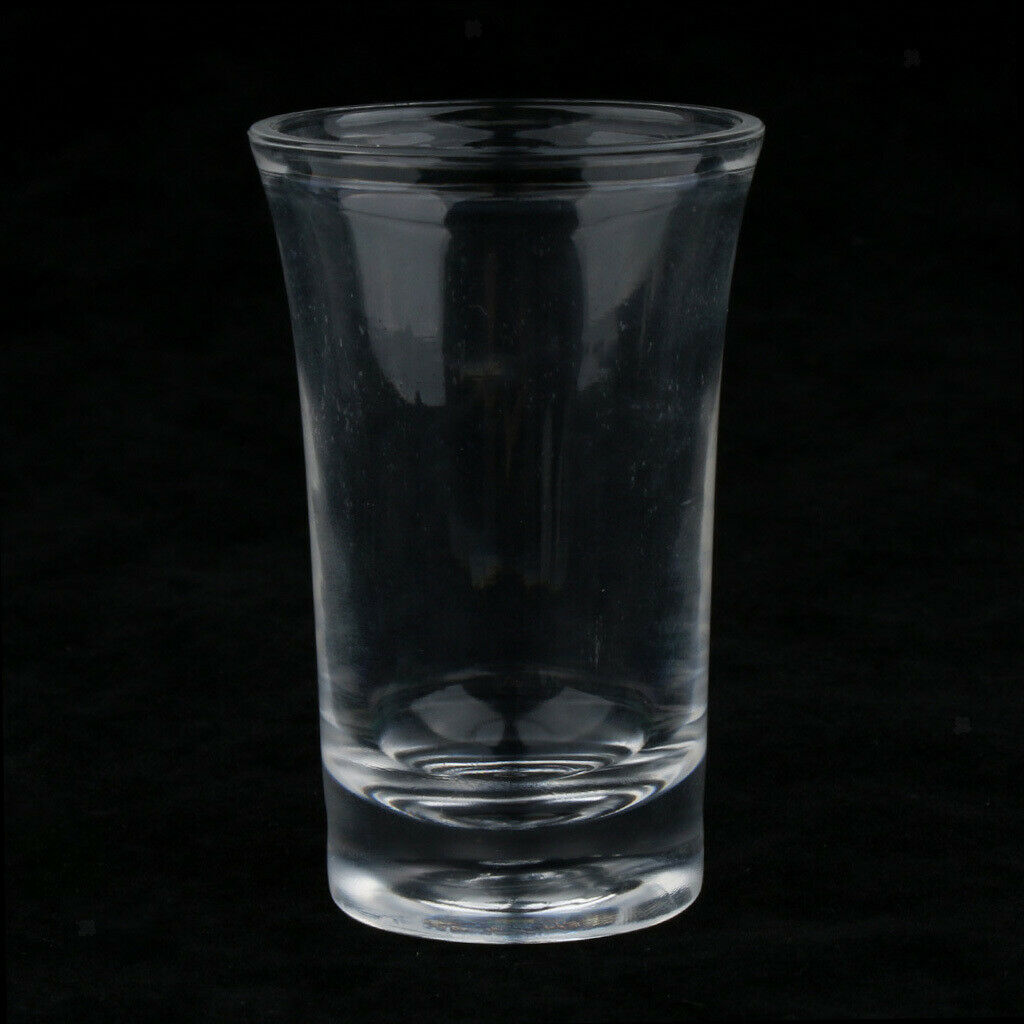 1 x Clear Acrylic Shot Glass Whisky Wine Cup Tumbler Mug for Bar Home 35ml