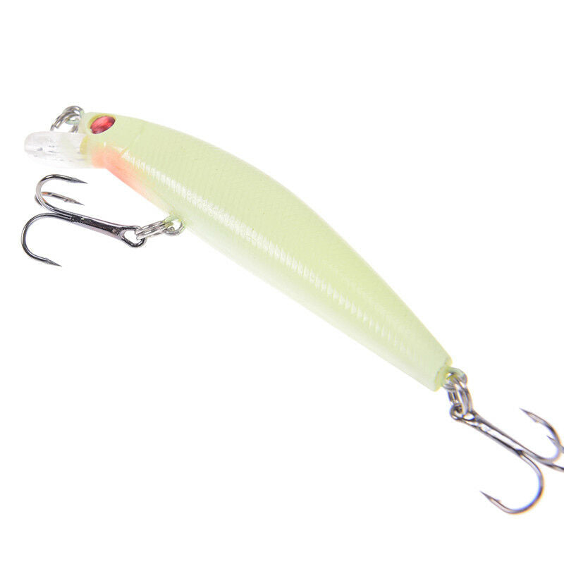 fishing lure bait kit luminous vib popper crank minnow pencil glow lures 1.l8