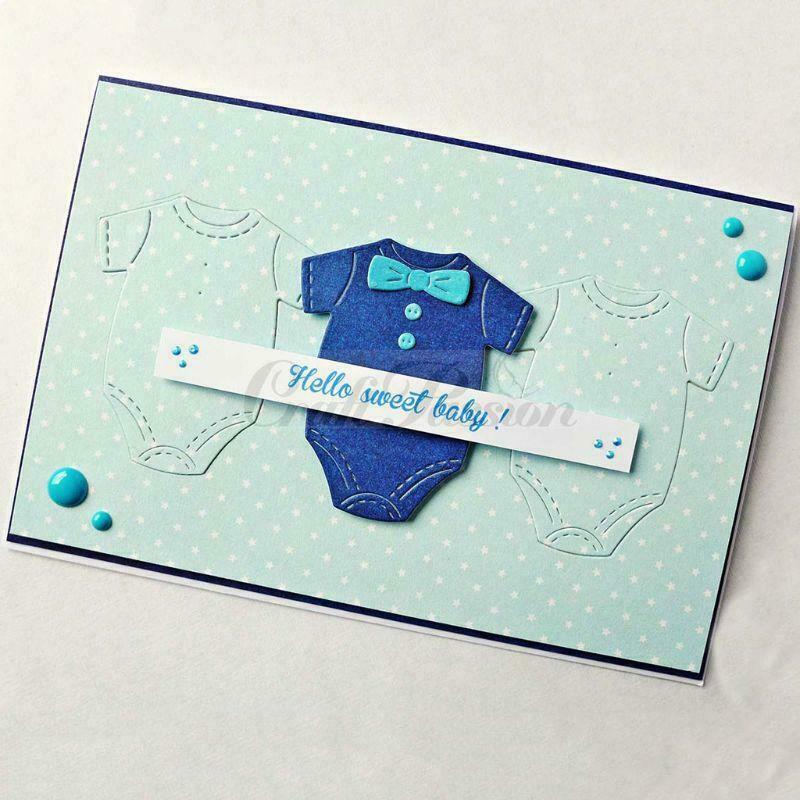 Baby Clothes Metal Cutting Dies Stencil DIY Scrapbooking Photo Album Paper Cards