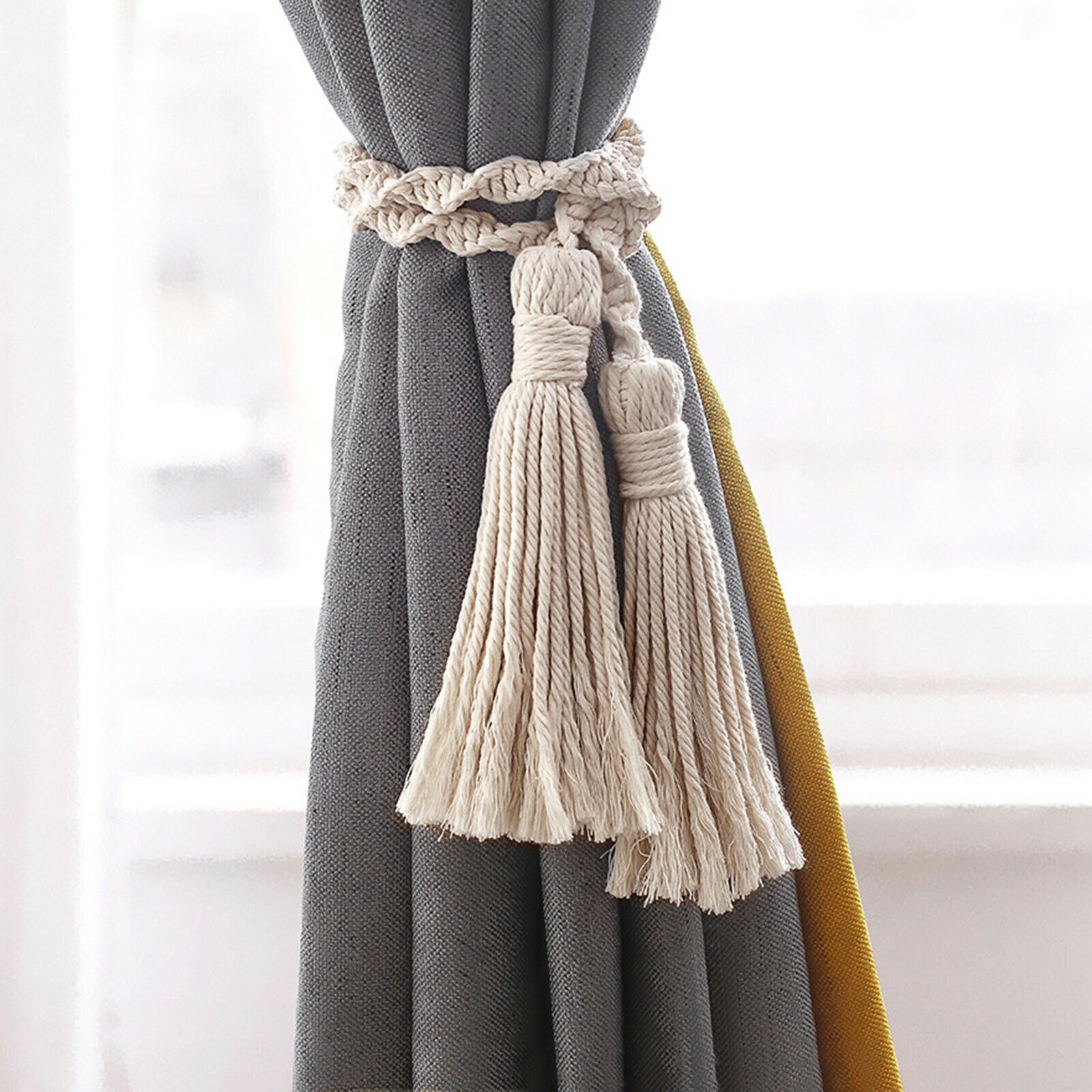 Curtain Tiebacks Home Office Decorative Tie Backs Holders Decorative Draperys