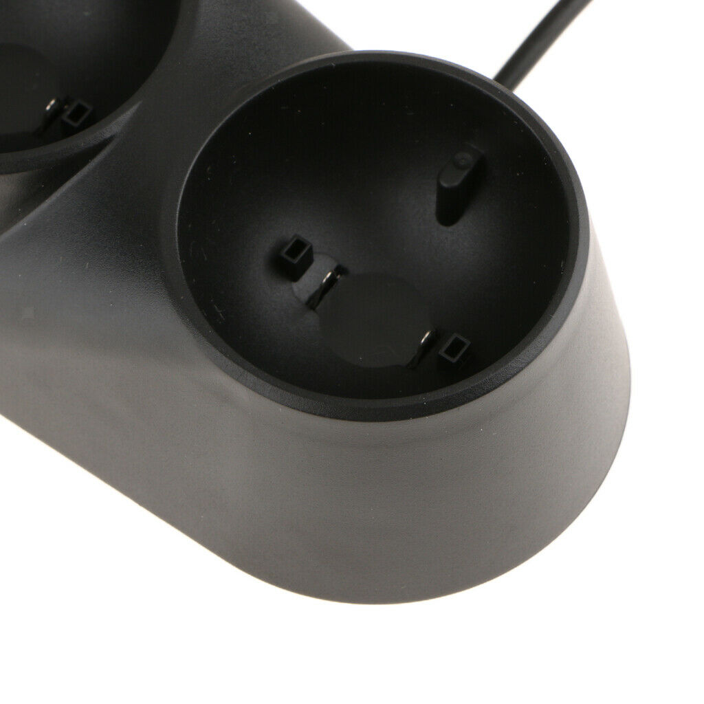 Charger for PS4 VR Move Dual Charging Station for 2 Controllers, Fast Charge