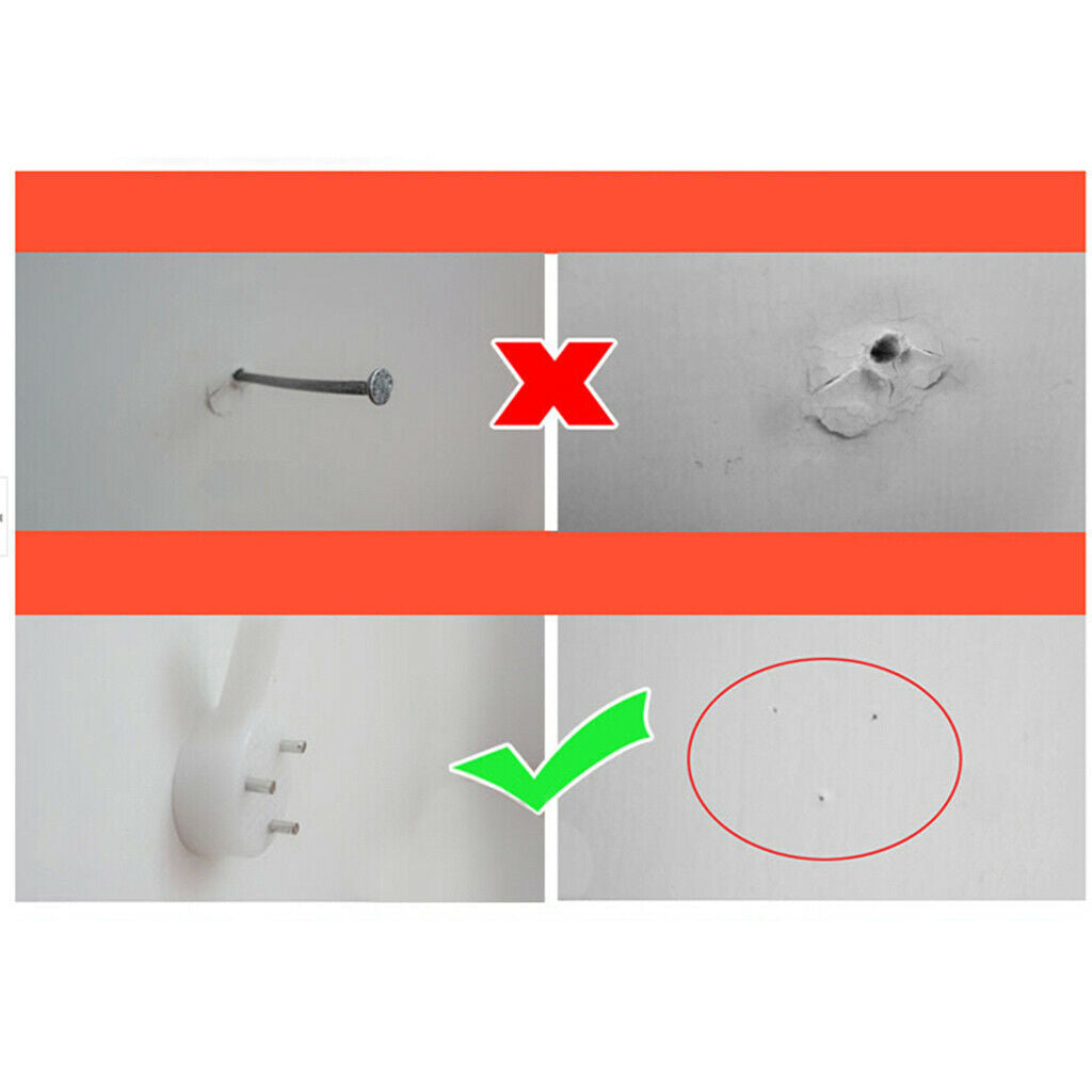 160x S M L XL Hardwall Drywall Picture Frame Hanger Hanging Hooks Fastener