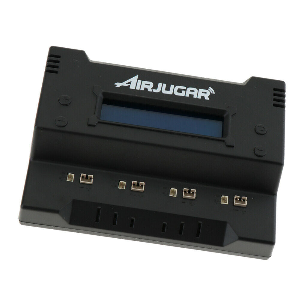 4 Port Intelligent Battery Charger 1602 LCD Display