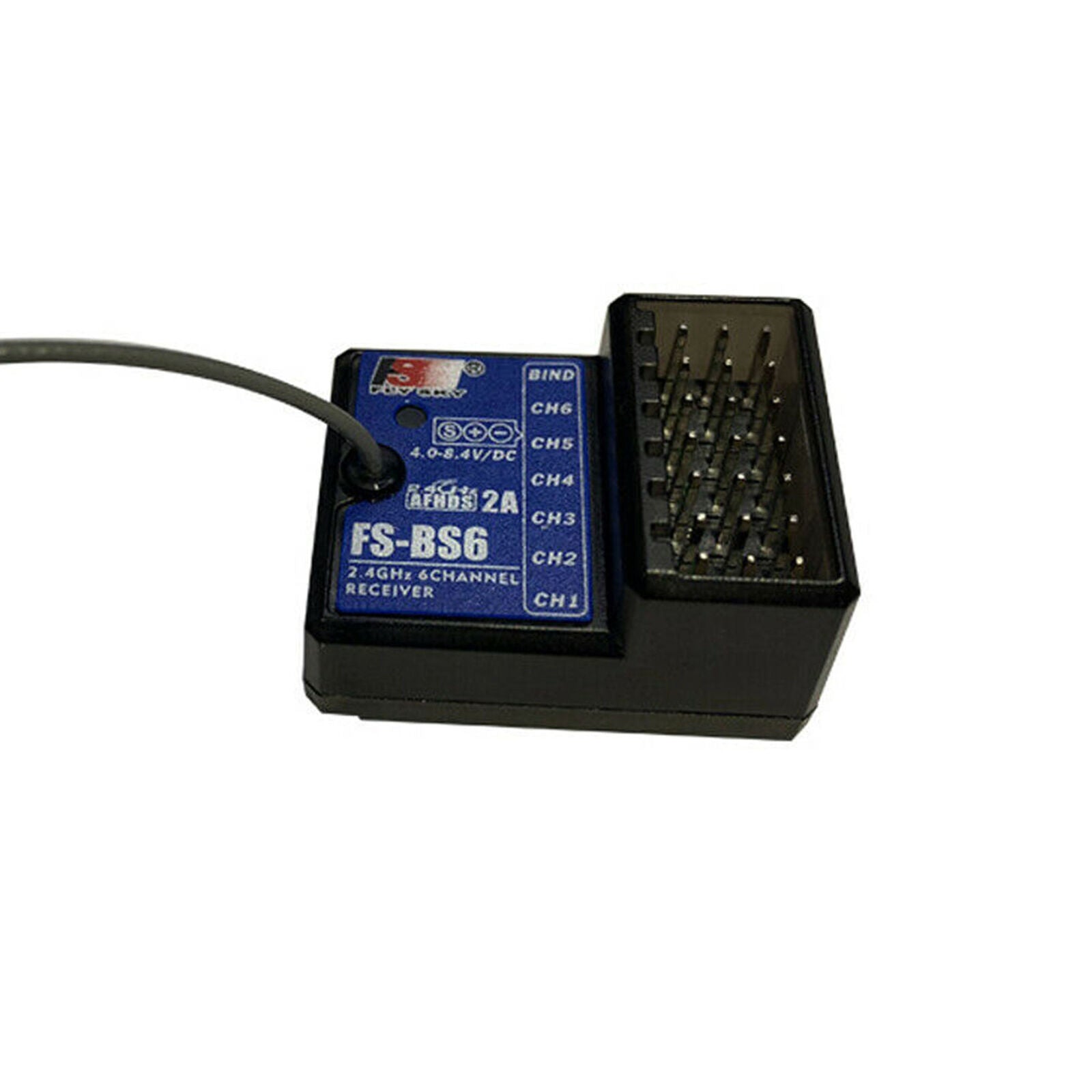 2.4G 6CH FS-BS6 RC Gyro Receiver Fail-Safe For Transmitter Racing Car Boat