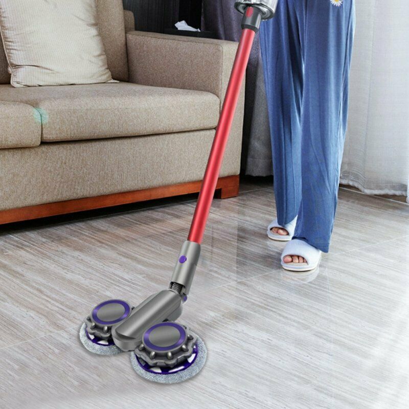 Dry & Wet Electric Mop Head w/ Water Tank For Dyson V7 V8 V10 V11 Vacuum SUK