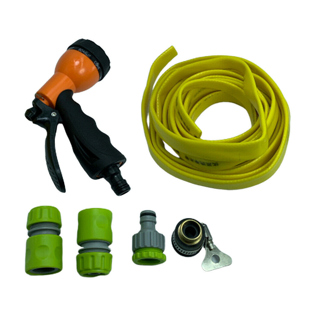 Home High Pressure Garden Spray Gun Set Car Wash Flower Vegetable Watering 5m