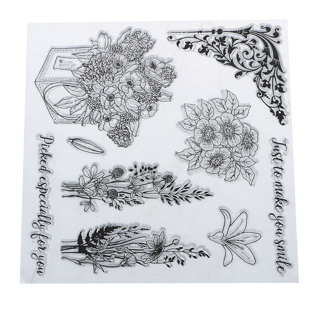 make you smile transparent clear silicone stamp for diy scrapbooking phot.l8