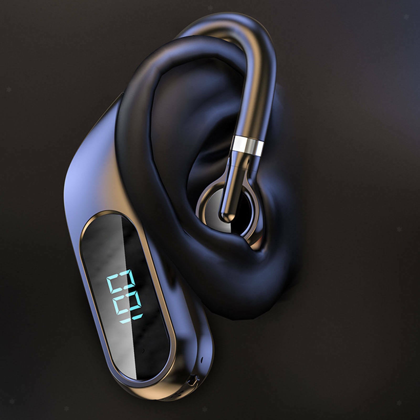 Wireless bluetooth headset earbuds that make business easy