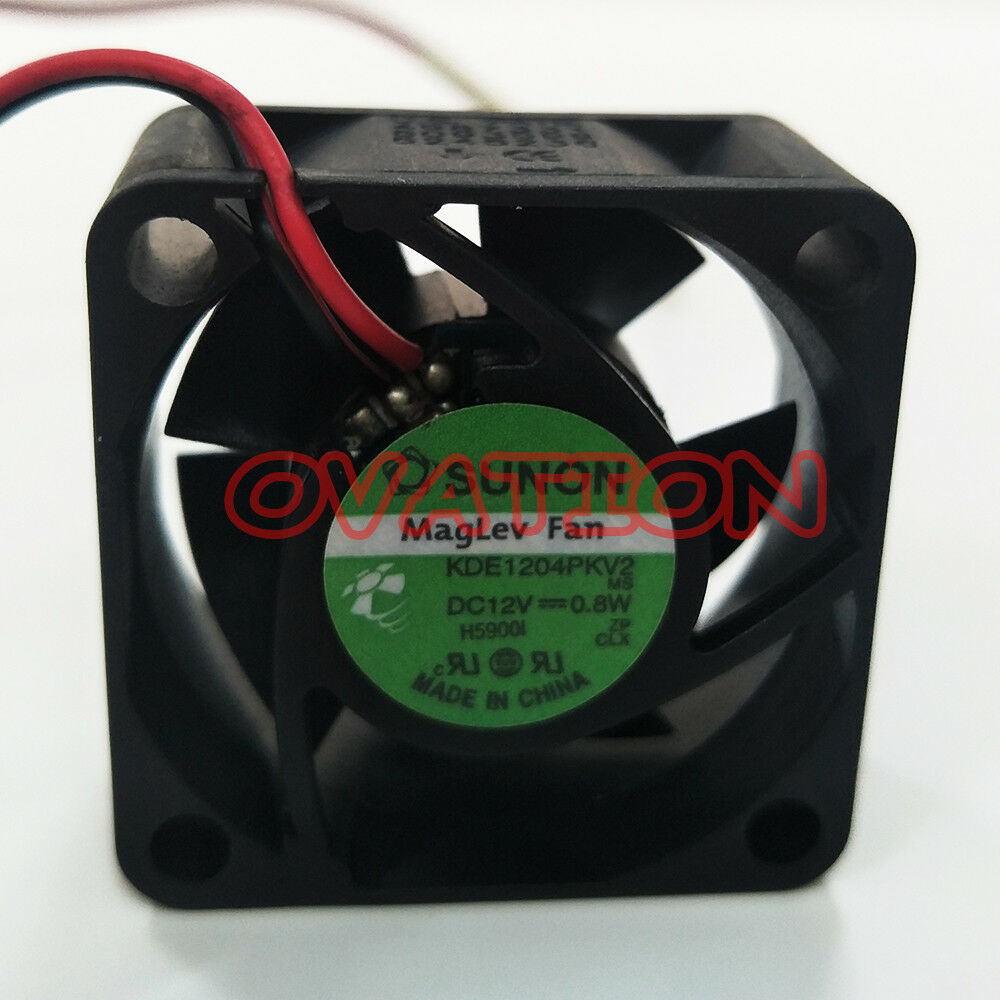 For SUNON KDE1204PKV2 Fan 40*40*20mm 12V 0.8W 2pin
