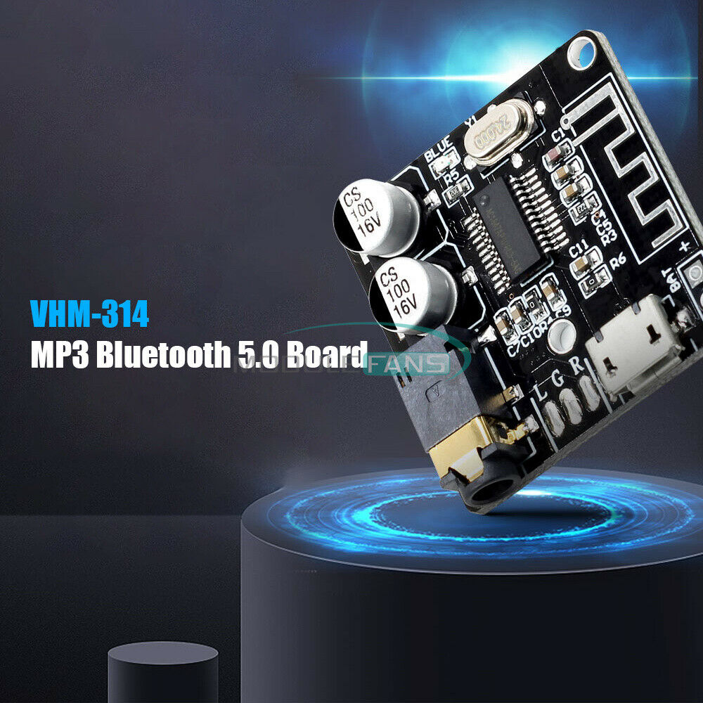 MP3 Bluetooth 5.0 VHM-314 Amplifier Board 3.7-5V Audio Lossless Decoder Module