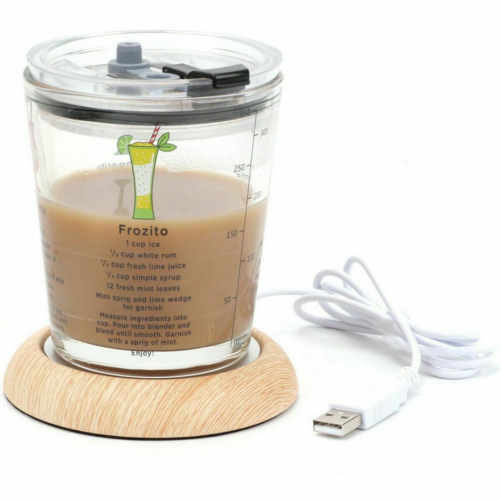 USB Heat Heater Milk Tea Coffee Mug Warmer Office Cup Pad Coaster LW BS5