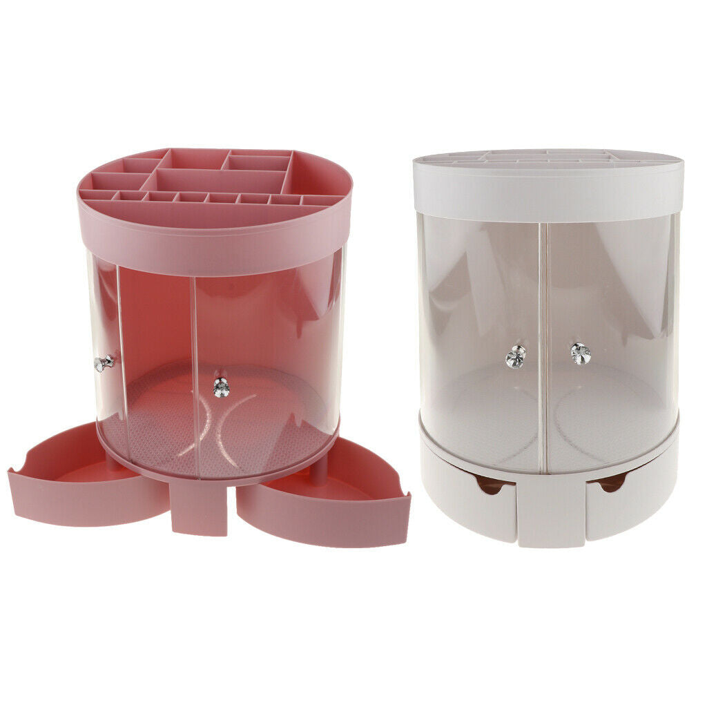 Makeup   Organizer   Plastic   Cosmetic   Storage   Jewelry   Display   Box