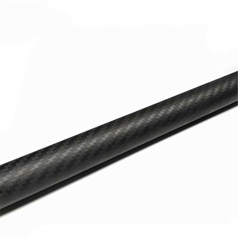 1 Pair Lightweight Durable Real Carbon Fiber Matte Black Handlebar Tube Grip Bar