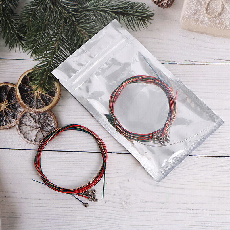 6Pcs Acoustic Guitar Strings for Classic Guitar Stainless Steel Guitar String Kt