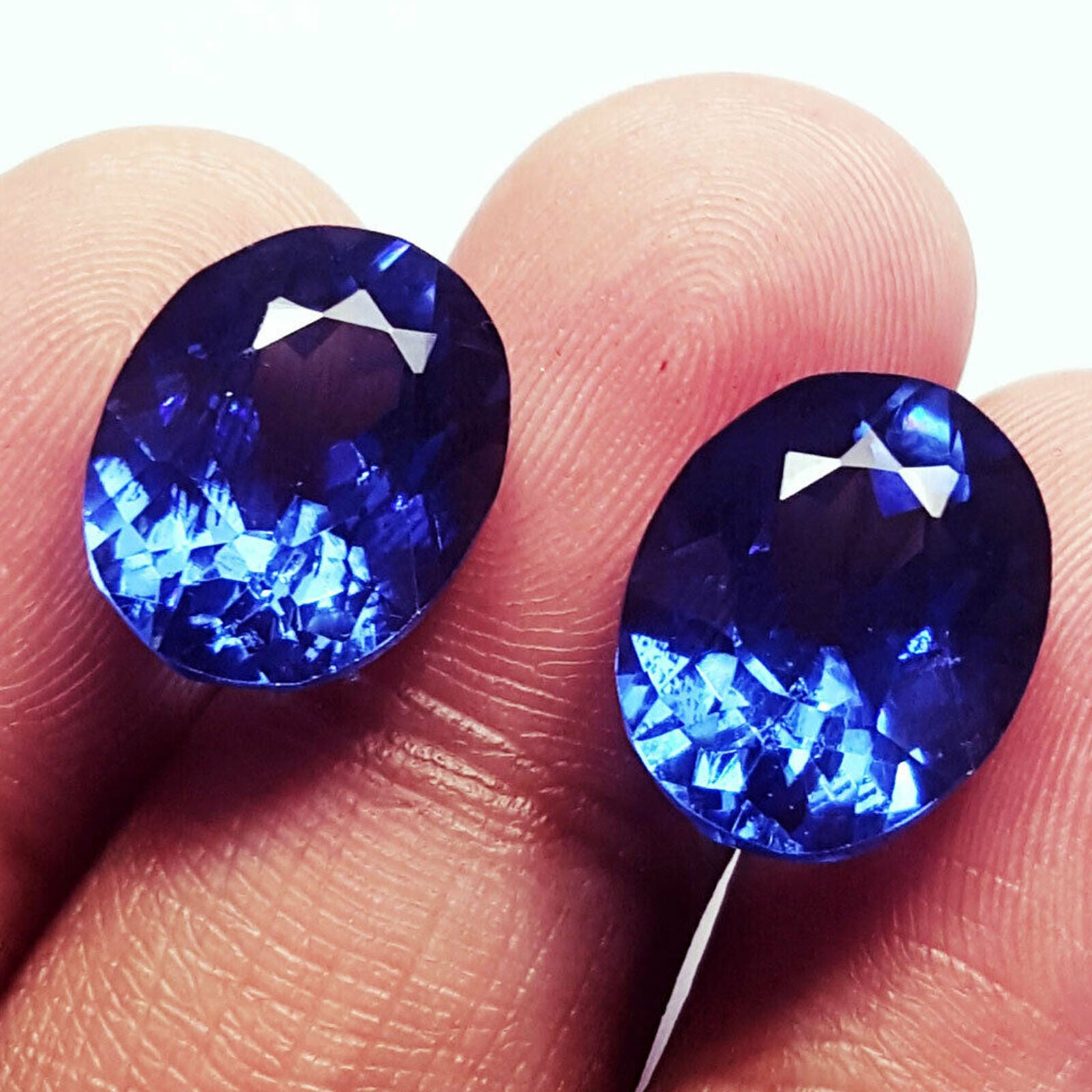 Muka cincin nilam sintetik buatan