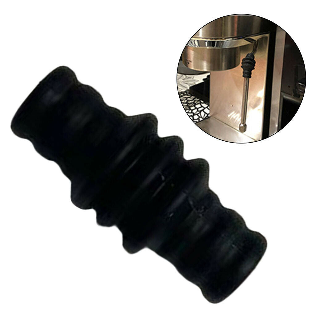 Machine Steam Nozzle Wand Rubber Sleeve Replaces Accessories Tools Black