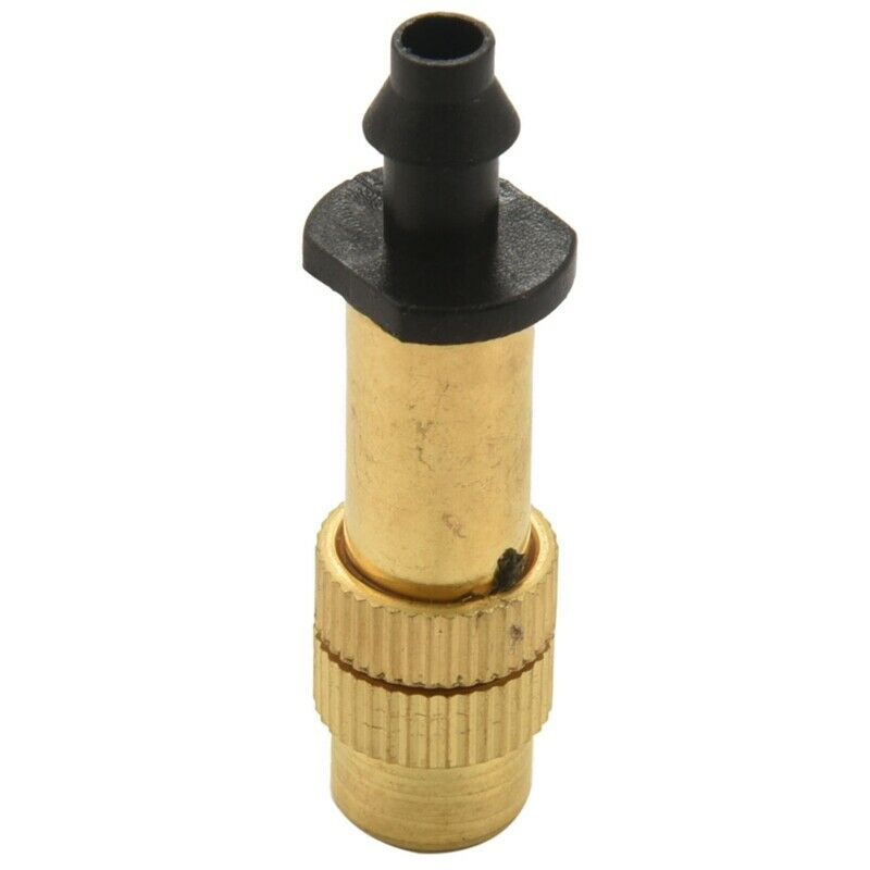 Adjustable Copper Spray Nozzle Garden Patio Water Mister Air Misting Cooling SE1
