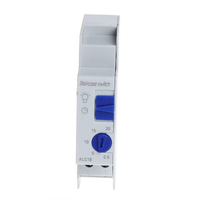Durable 16A DIN Rail Staircase Electronic Relay Switch Corridor AF