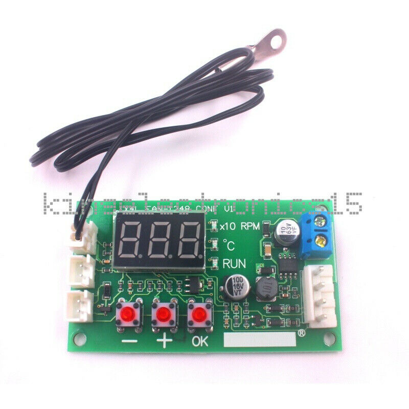 5A  DC 12-48V PWM Motor EC EBM Fan Speed Controller governor temperature control