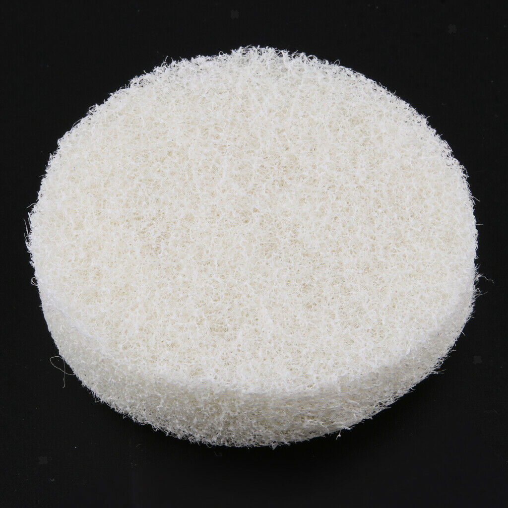 2Pcs Drill Brush Power Scrubber Cleaning Tub Cleaner Attachment Kit White