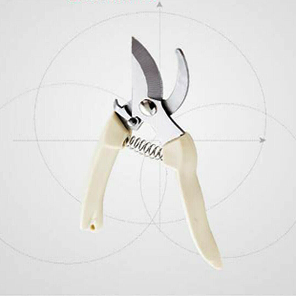 1x Stainless Pruning Cutting Horticultural Scissors
