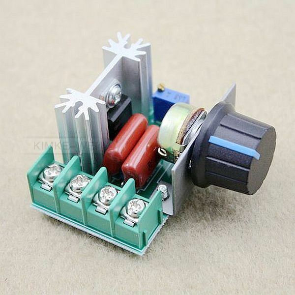 AC 220V 2000W SCR Voltage Regulator Dimming Dimmers Speed Controller Thermostat