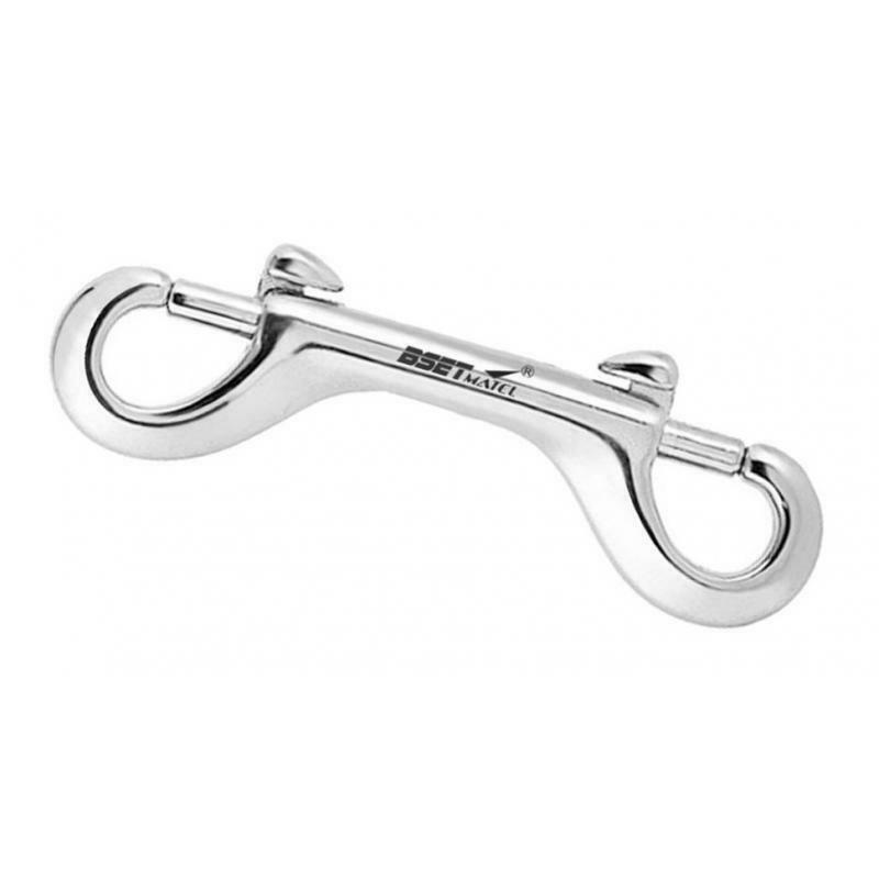 MagiDeal 4.53in StainlessSteel Dual Ended Bolt Snap Hook Buckle Accs Durable