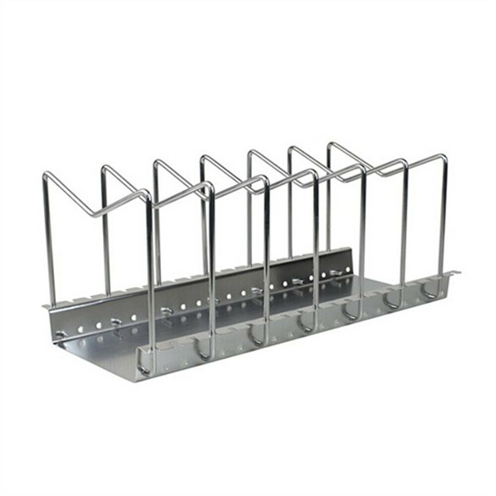 304 Stainless Steel Pot Lid Rack Pan&Cutting Board Holder Organizer for Kitchen
