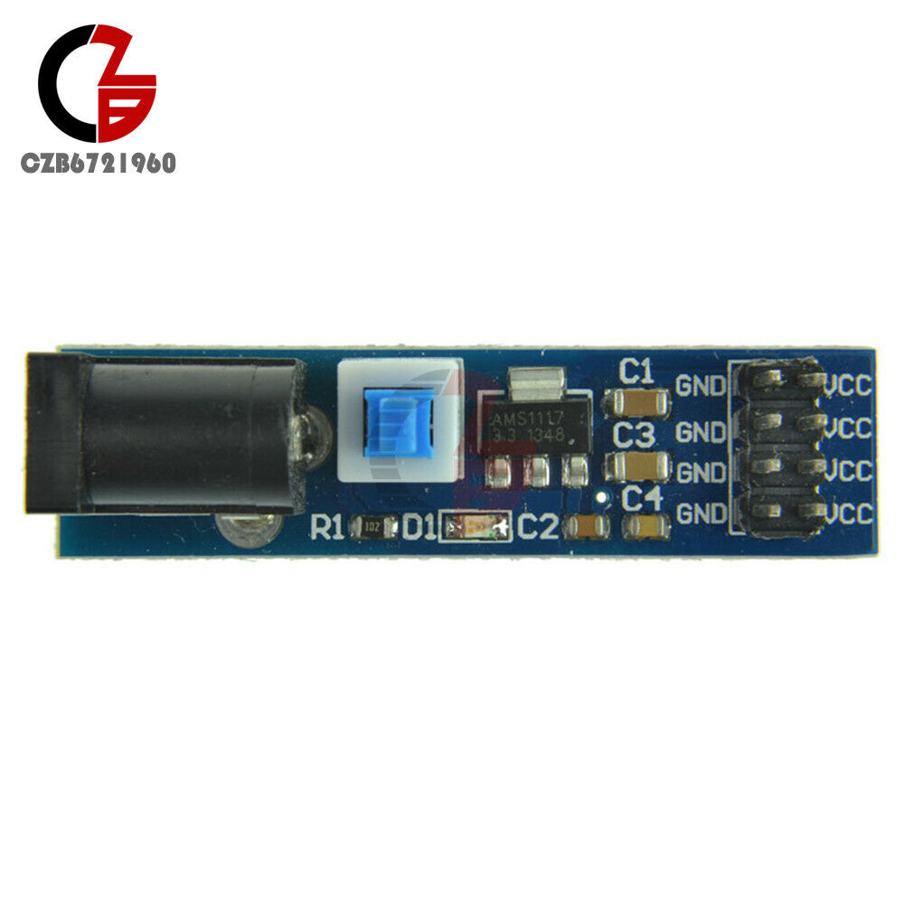 2PCS AMS1117-3.3 Low-dropout Regulator LDO 4.75-12V to 3.3V Power Supply Module