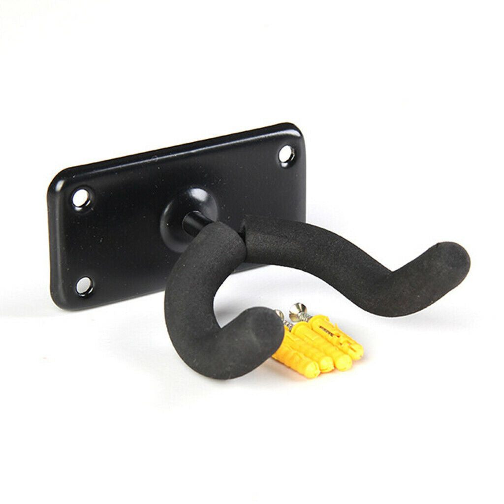 Skateboard Hanger Storage Clip Display Rack for Longboard Skateboard Black