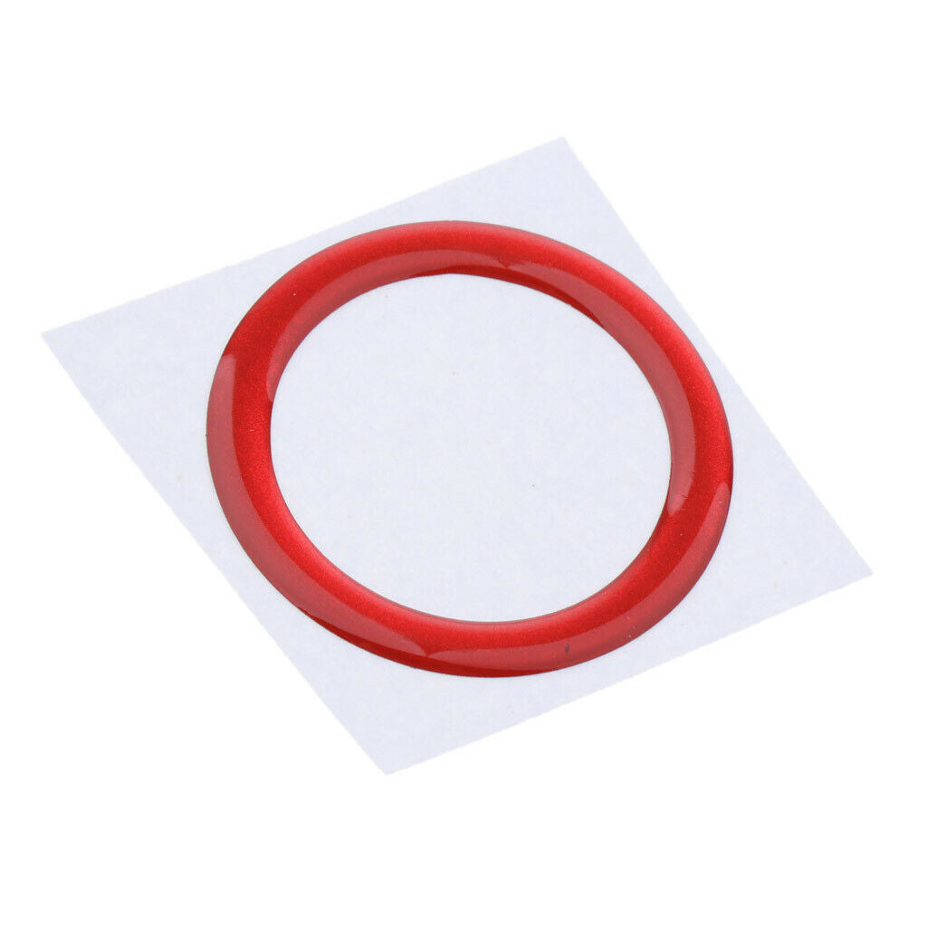 Car Engine Start Stop Button Red Cover Key Switch Ring Trim For BMW E90 E70