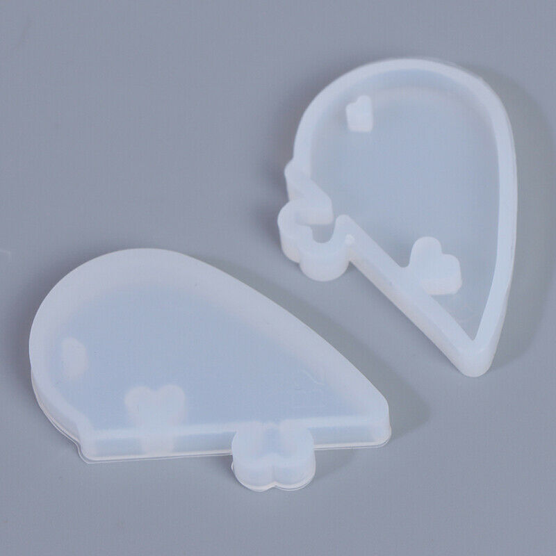 Jewelry Liquid Silicone Mold Love Heart Charms Pendant Molds For Making J.l8