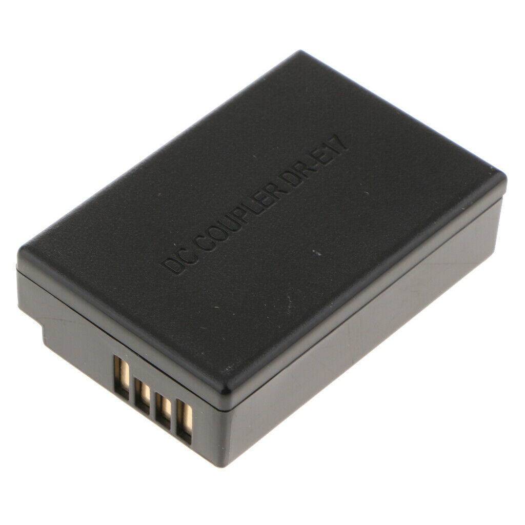 DR-E17 DC Coupler Dummy Battery Pack Fit CA-PS700 Adapter for Canon M3 M5