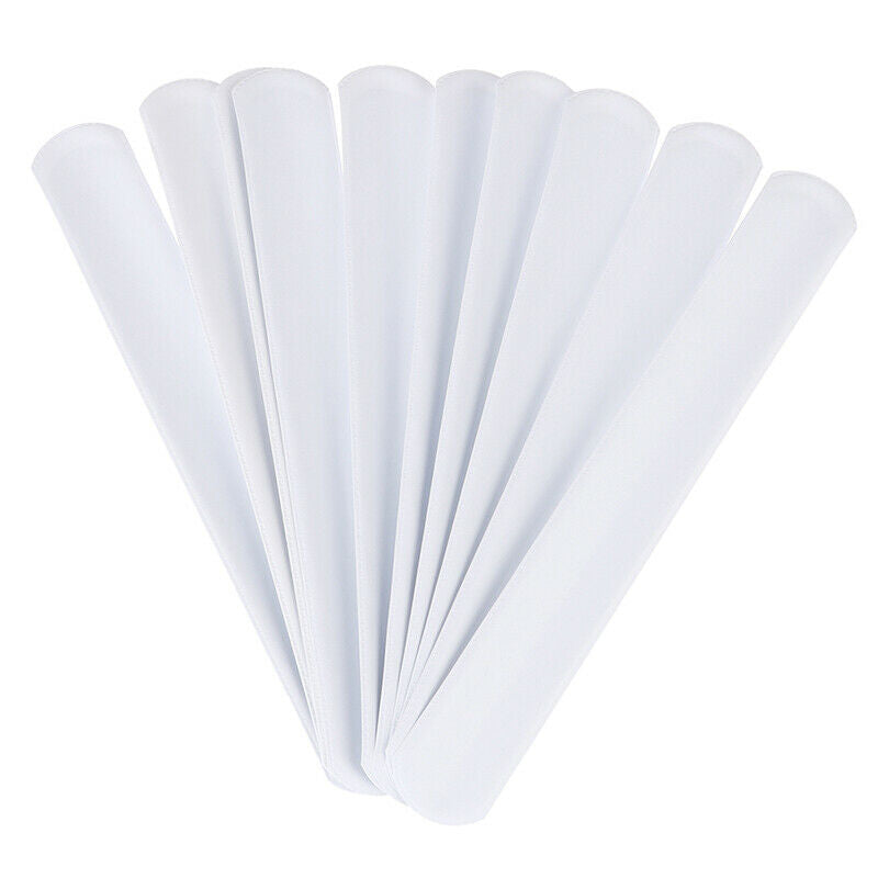 10Pieces DIY Blank Slap Bracelets Party Gifts Toys for Kids Painting>R NL