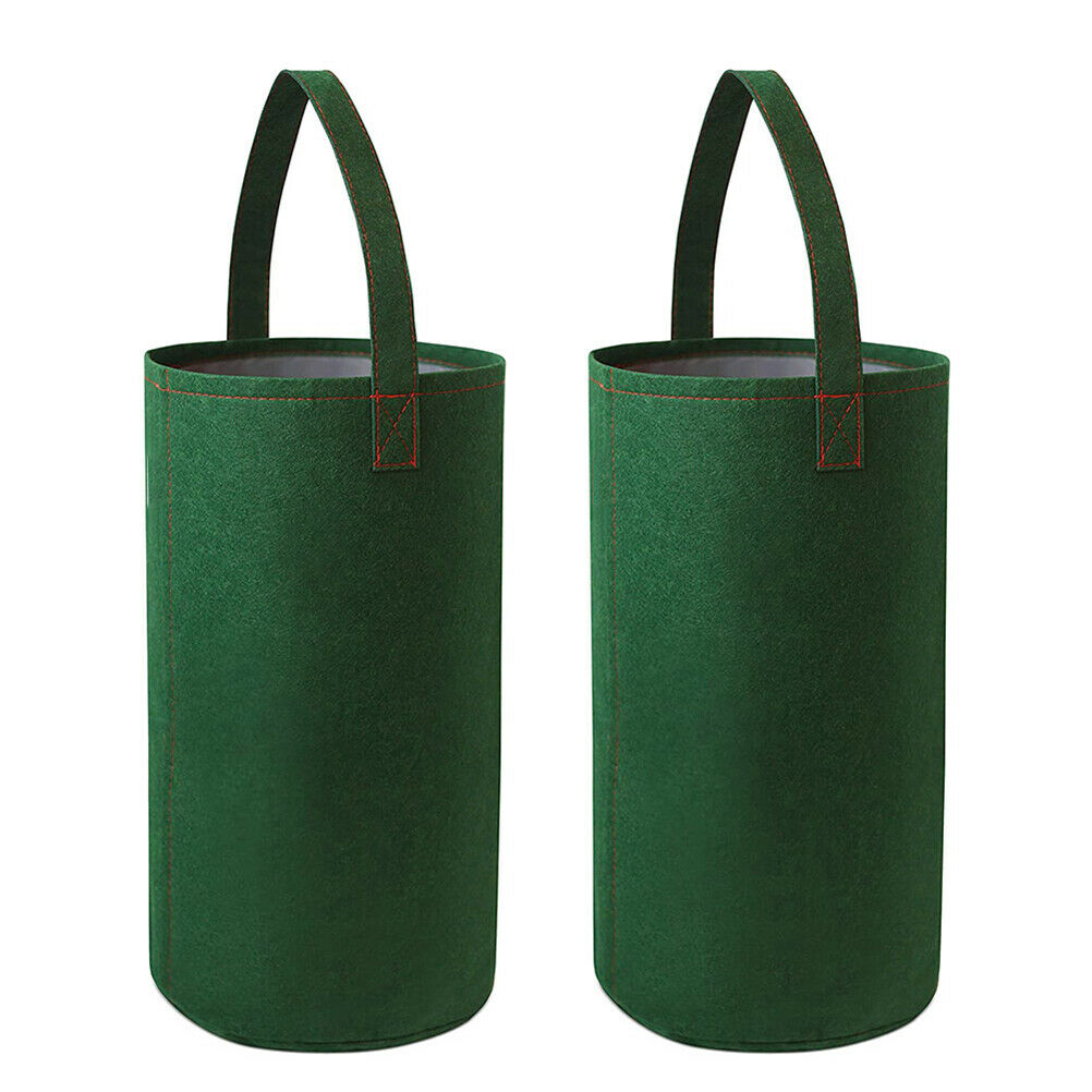 Felt Hanging Tomato Grow Bag Upside Down Planter Multi-function Strawberry Bags