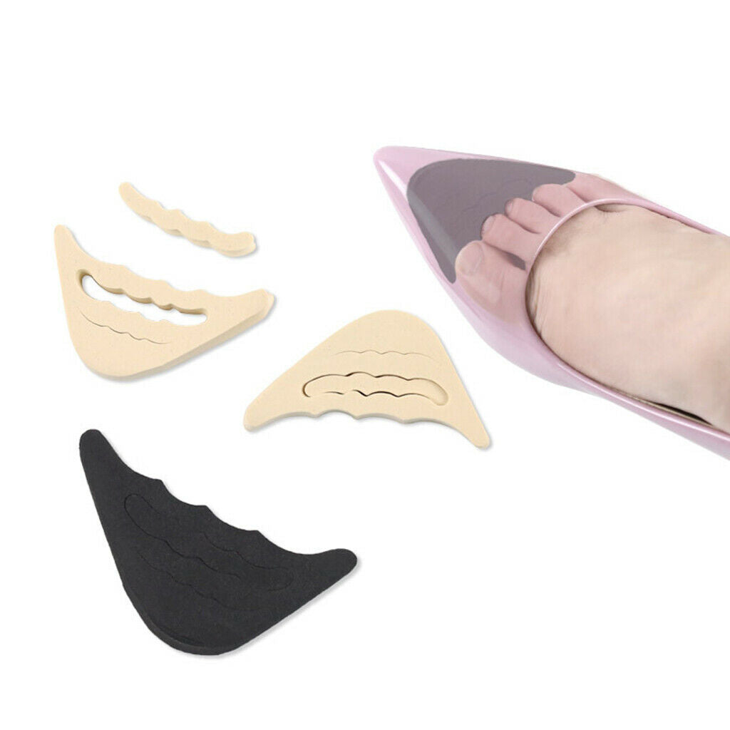10 Pairs Womens Sponge Forefoot Insert Pads Forefoot Toe Filler Inserts