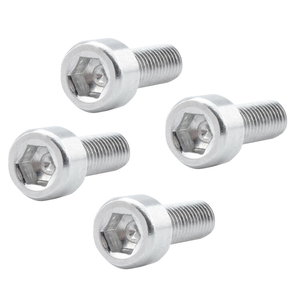 20PC Aluminum Alloy Bike Water Bottle Cage Holder Bolts Screws Accessories